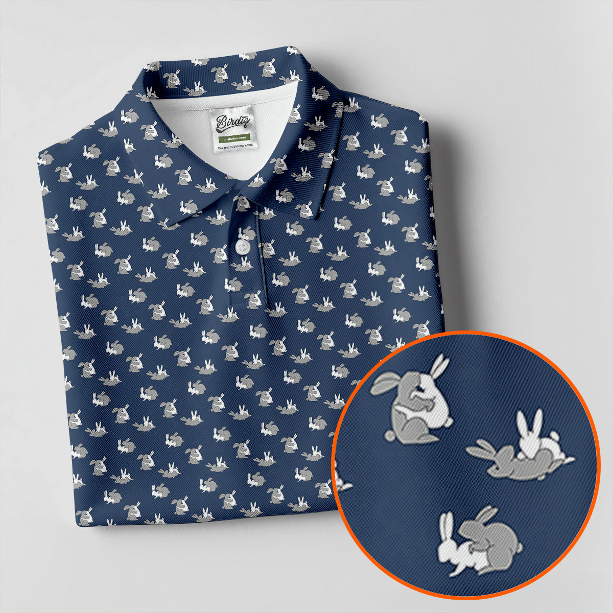 Rabbit Couple Naughty Position Fun Women's Golf Shirts, Valentines Golf Gift, Women's Golf Tops, Ladies Golf Polos