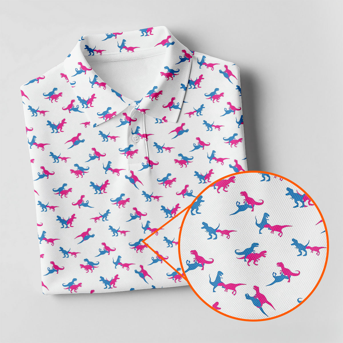 Funny Dinosaur Naughty Position Women's Golf Tops, Valentines Golf Gift, Golf Gift For Ladies