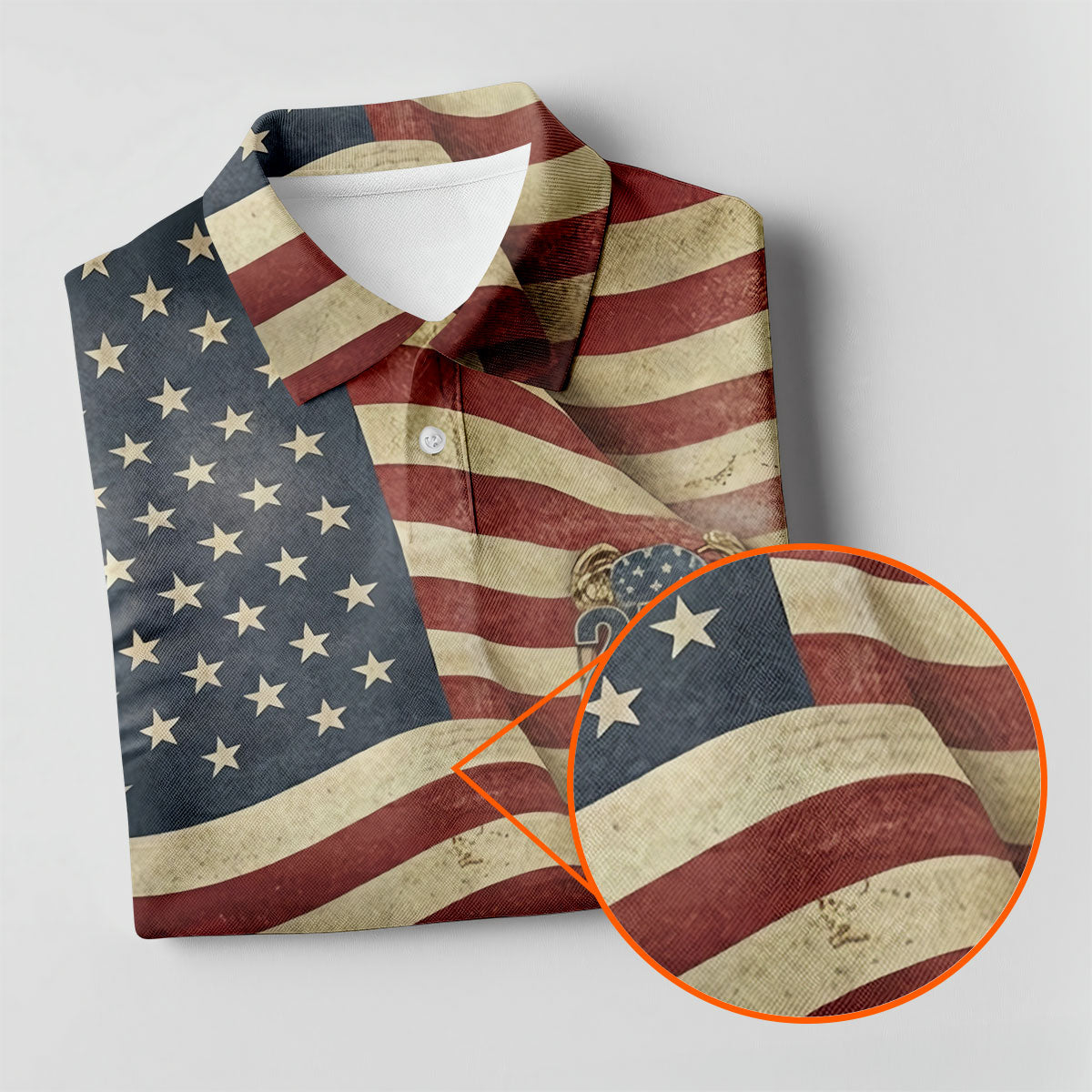 250 Years Of Freedom Vintage Golf Shirt, 4th Of July Patriotic Golf Shirts For Men
