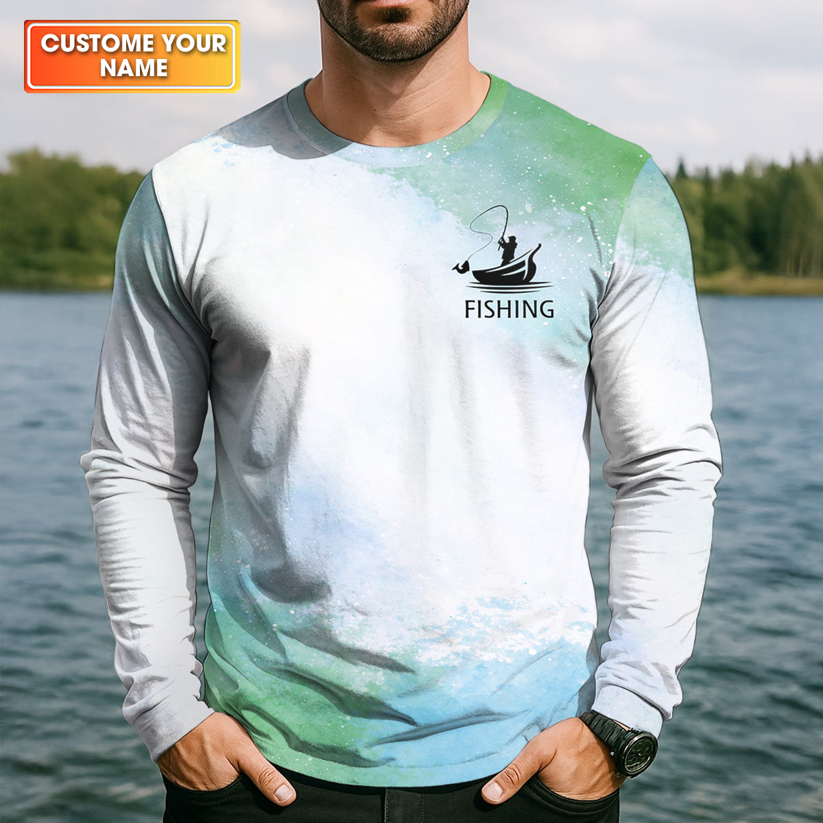 Life Is Better Fishing Together Personalized Fishing Shirt, Fishing UPF Shirts, Fishing Gift for Men