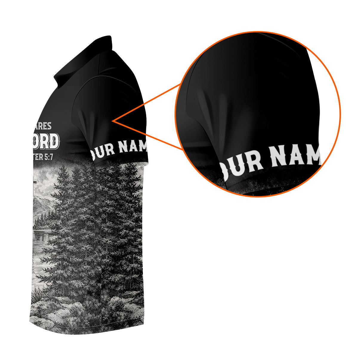 Cast All Your Cares On The Lord Fishing UPF Shirt, Personalized Fishing Shirt For Men, Fishing Shirts For Men