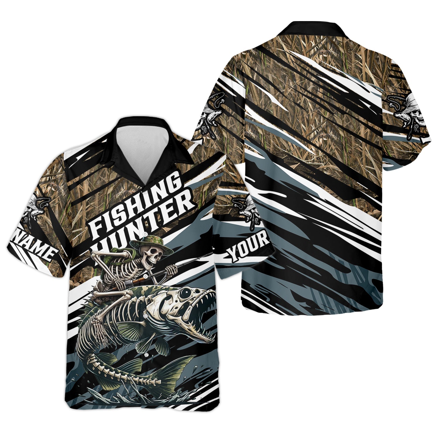 Fishing Hunter Camo Fishing Shirt, Women Fishing Shirt, SPF Long Sleeve Shirts
