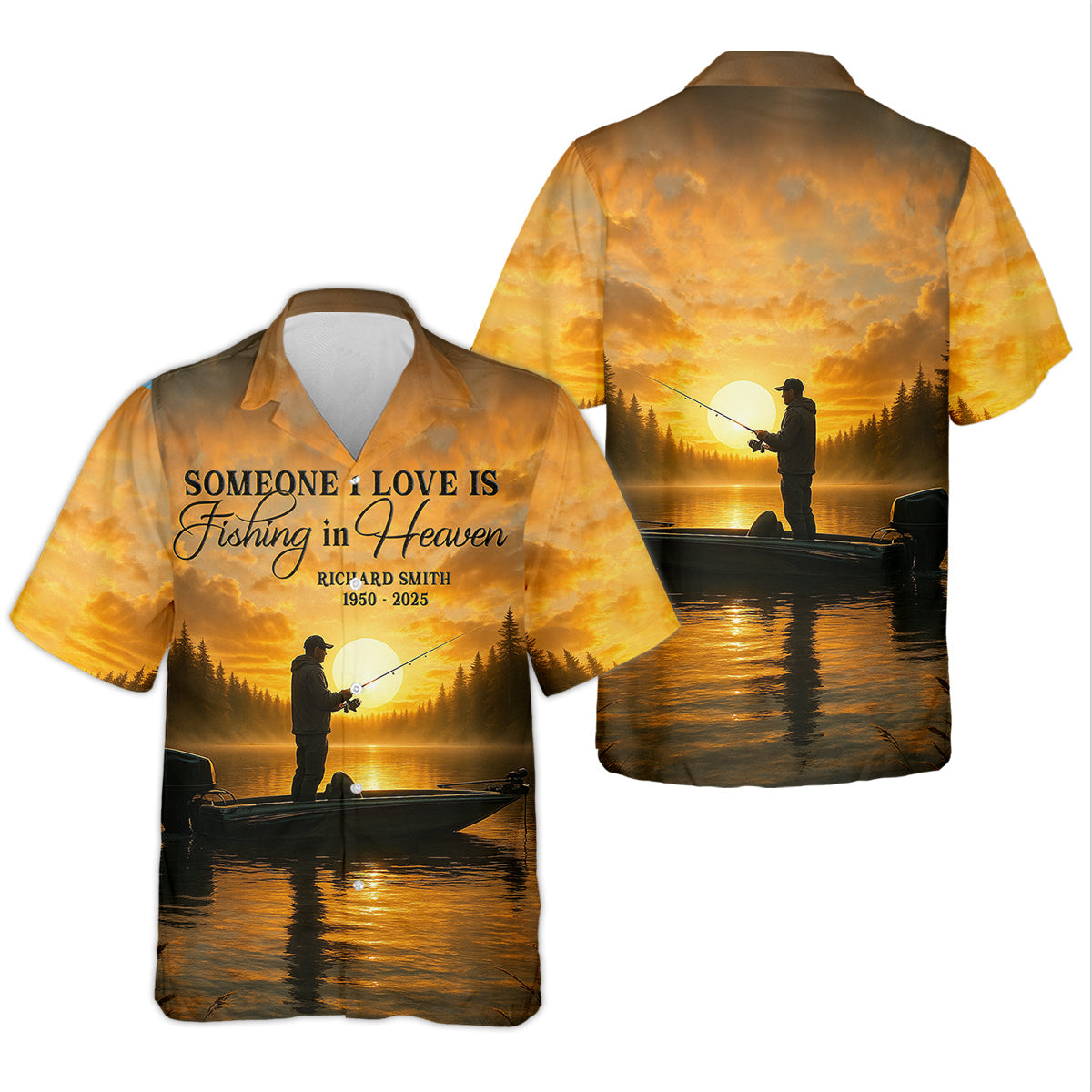 Someone I Love Is Fishing In Heaven Fishing Shirt For Women, Fishing Gift Ideas, Female Fishing Shirts