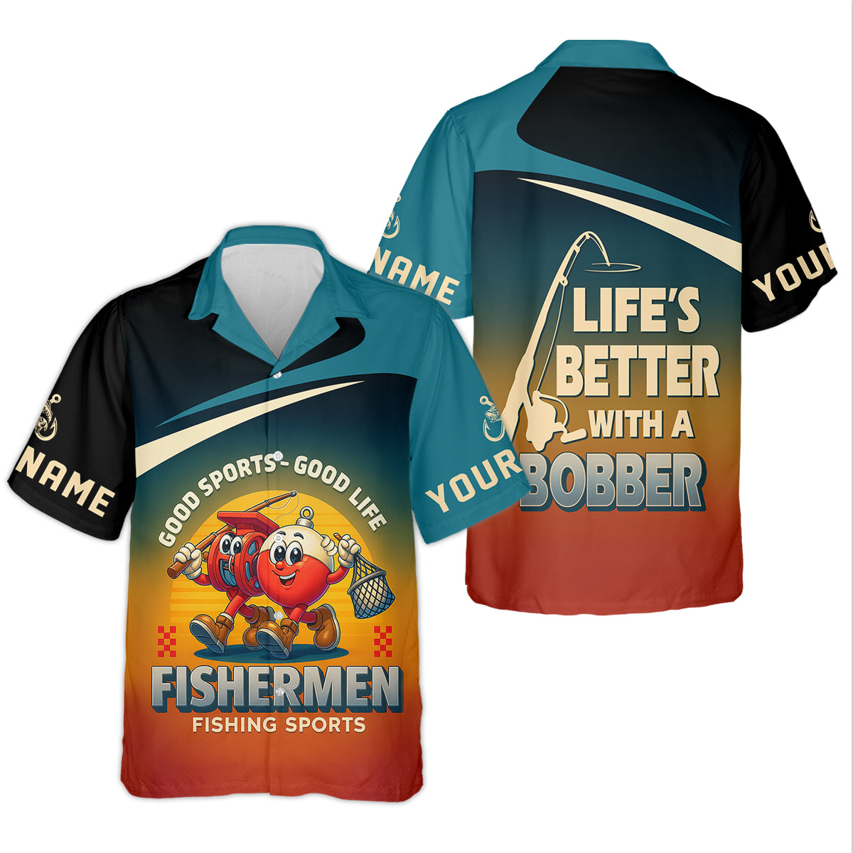 Life's Better With A Bobber Fishing UPF Shirts, Female Fishing Shirts, SPF Long Sleeve Shirts Womens