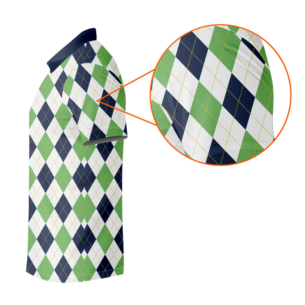 Green And Black Argyle Sleeveless Womens Golf Shirts, Ladies Pink Golf Shirt, Womens Golf Polo Shirt Womens Golf Tops