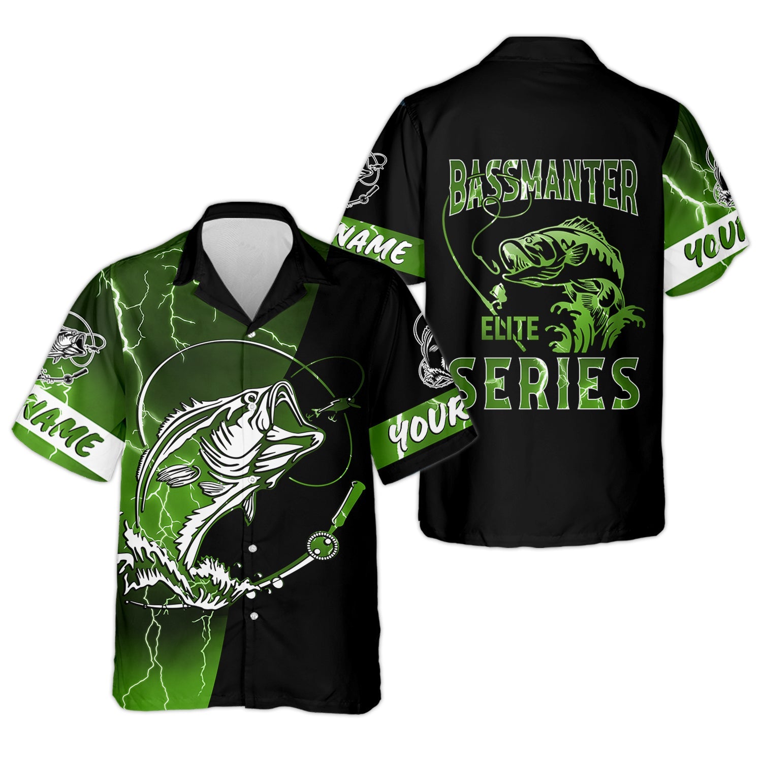 Bassmanter Elite Series, Fishing UV Shirts, Men Jersey, Men Button Down Shirt, Men Long Sleeve Shirt