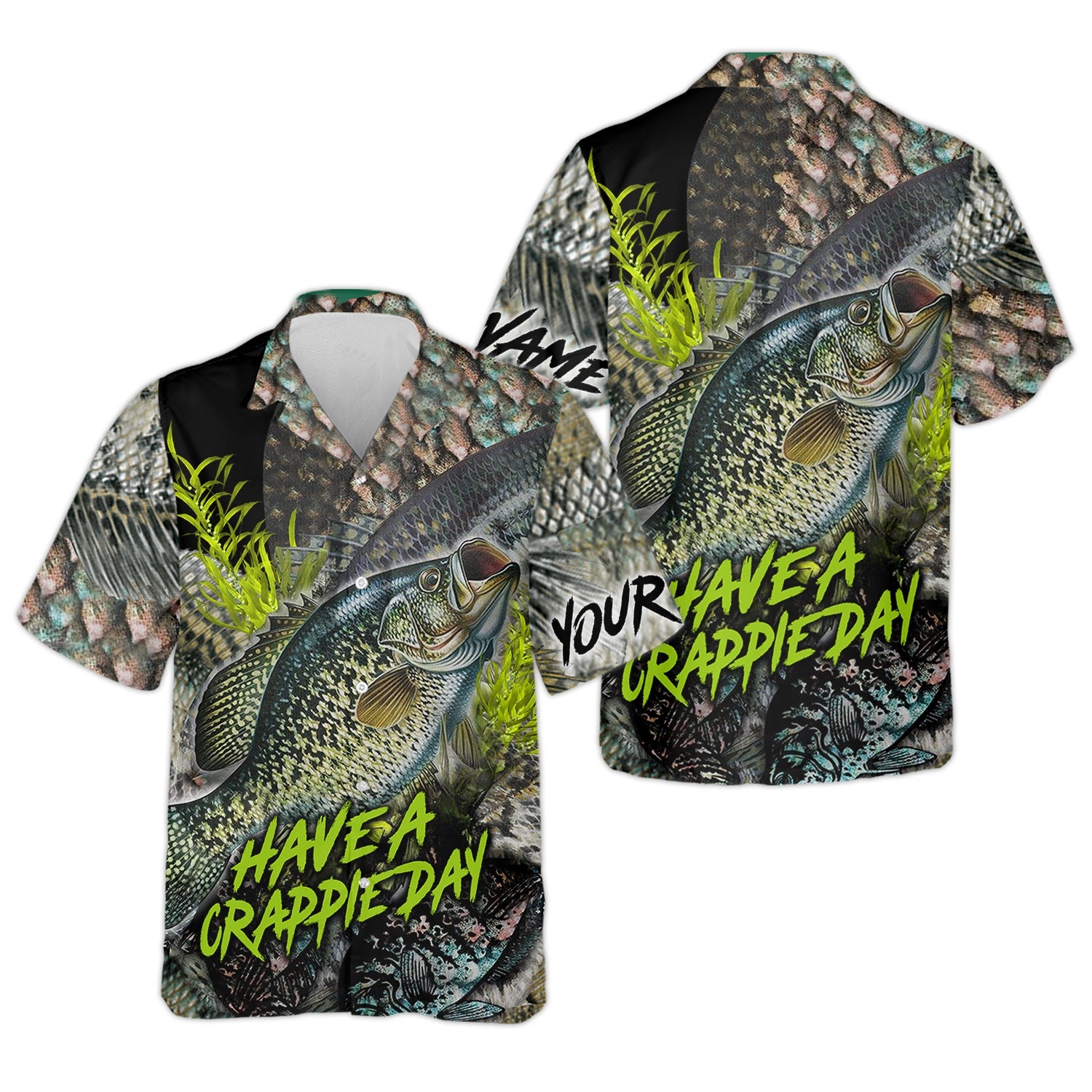 Have A Crappie Day Long Sleeve Sun Shirt, Tournament Fishing Shirts, Camo Long Sleeve Shirt, Fishing Shirts For Men