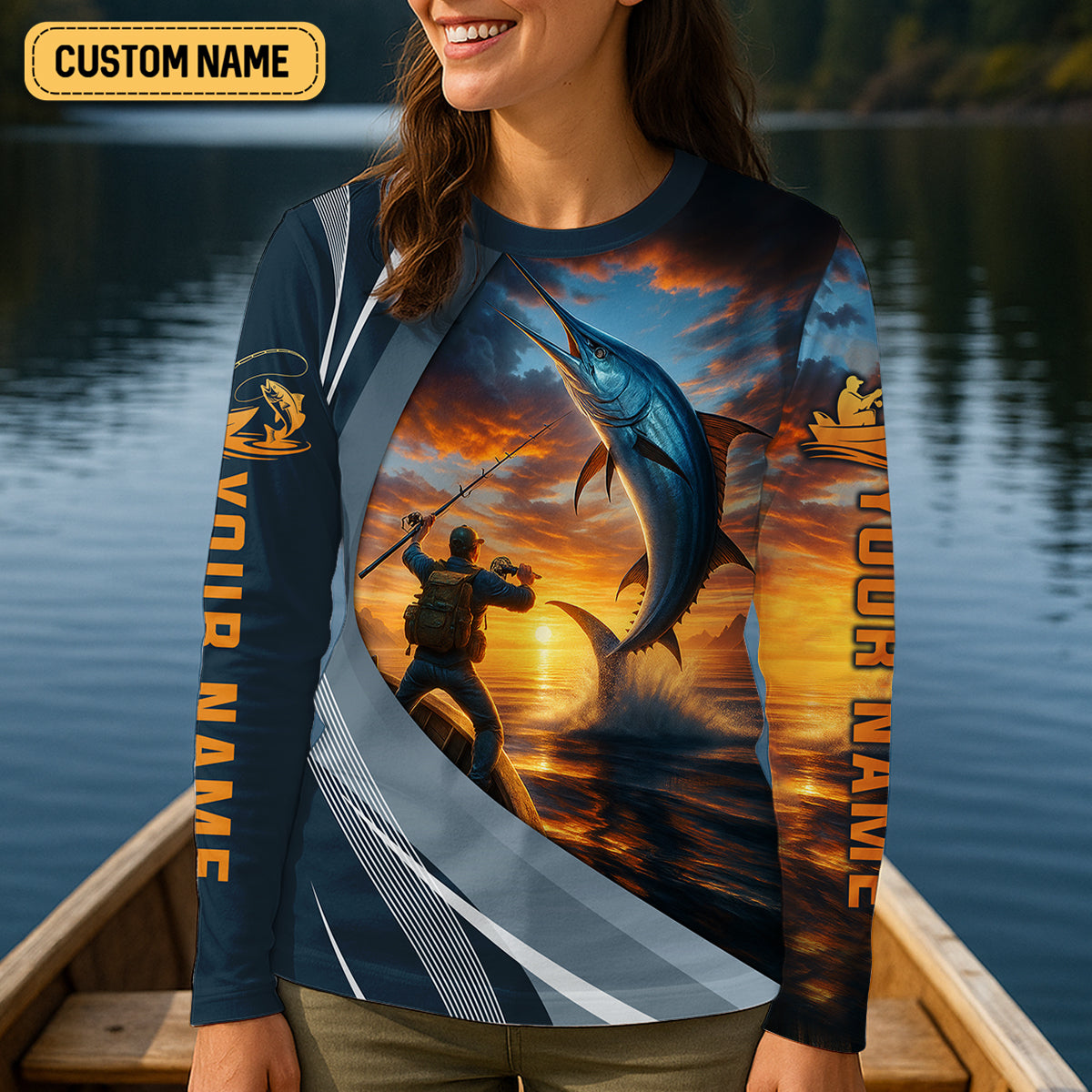 Fishing Is Not About The Fish Fishing UPF Shirts, Tournament Fishing Shirts, Women Fishing Shirt