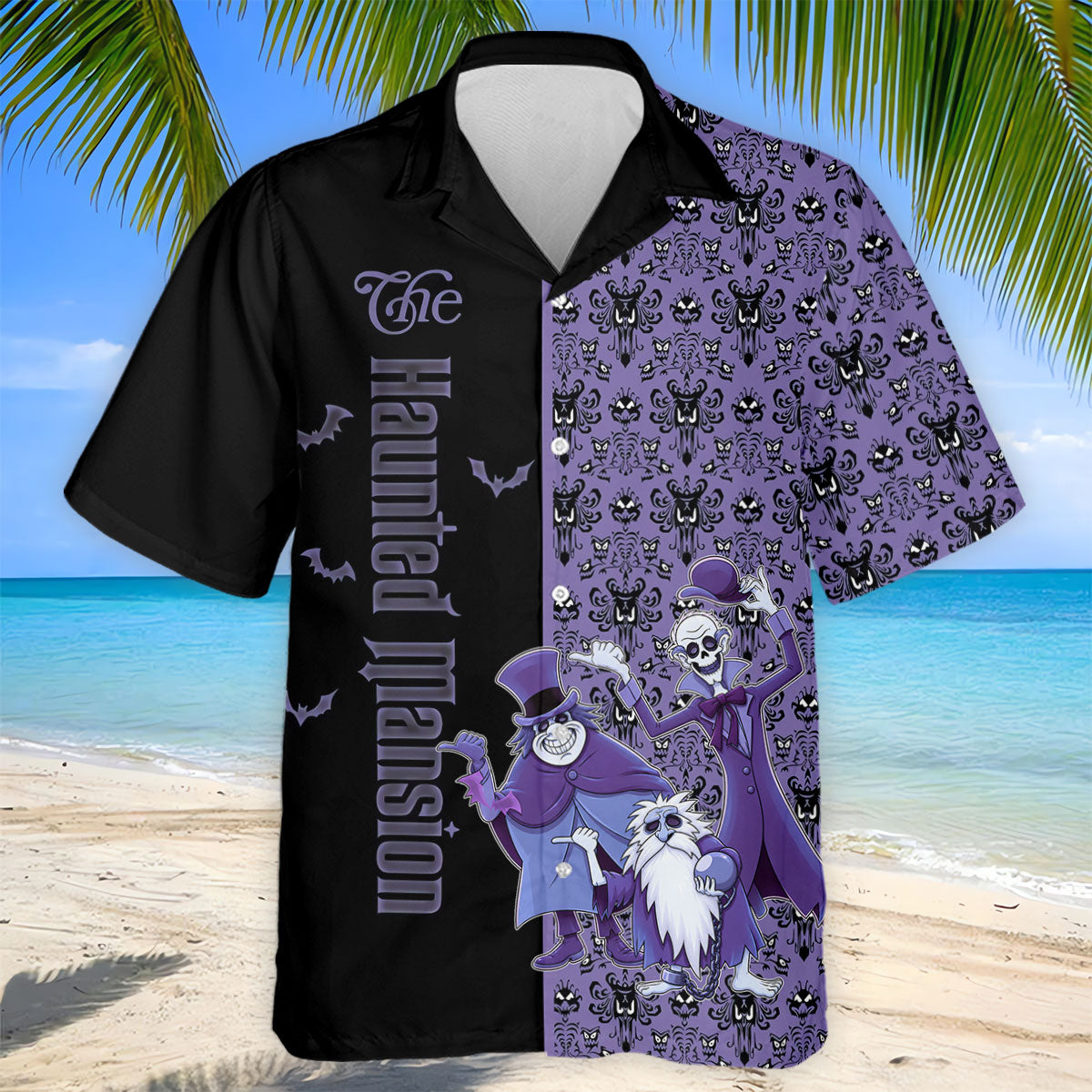 Haunted Halloween Horror Character Polo Shirt, Golf Polo Shirts For Men, Mens Polo Shirts