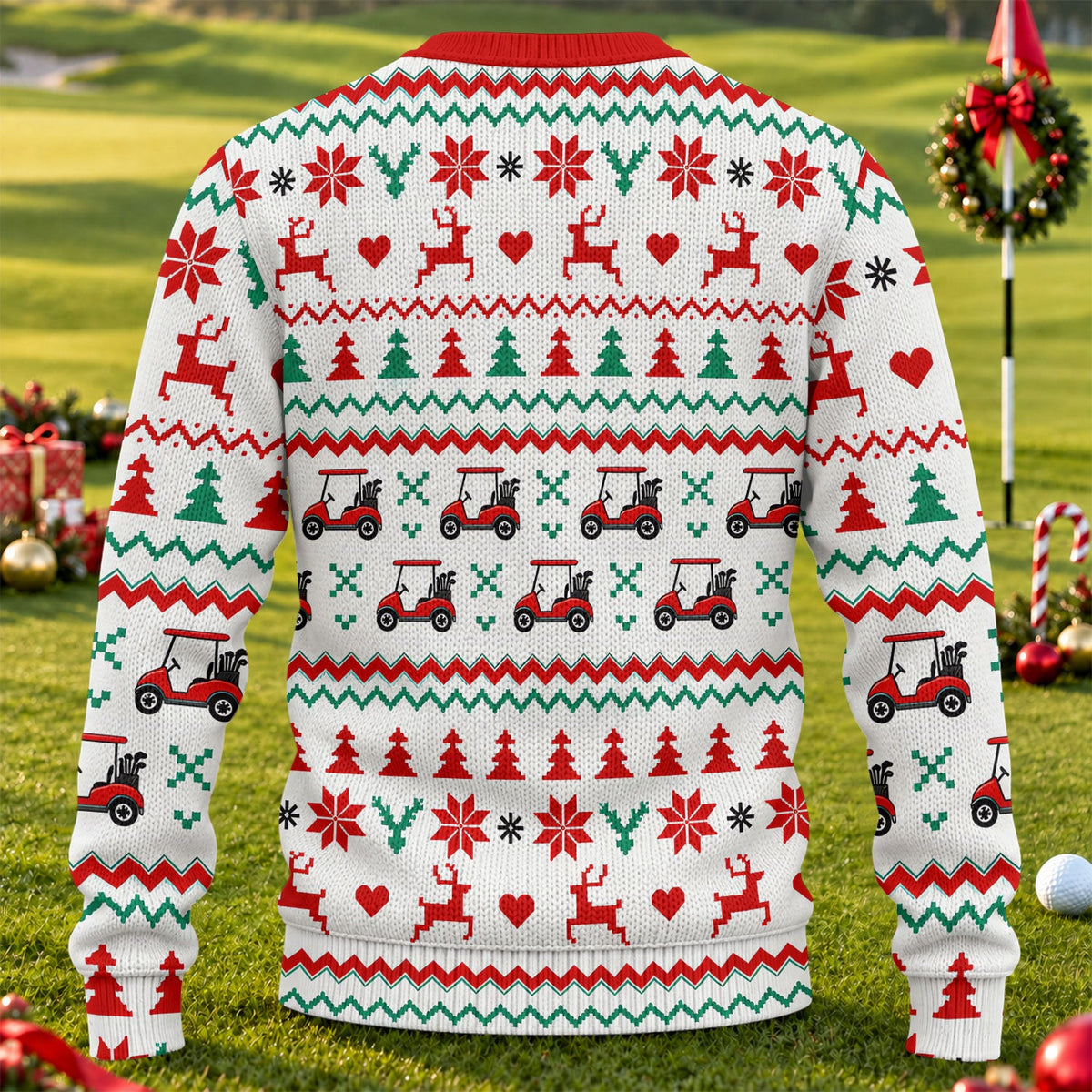 We Wish You Nothing Putt Ugly Christmas Sweater, Christmas Gifts, Christmas Golf Gift