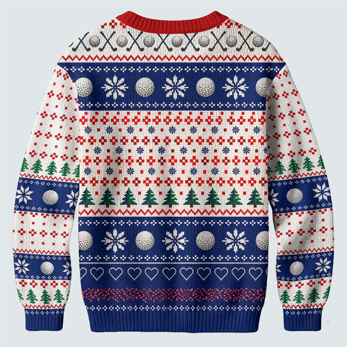 Ugly Christmas Sweater Santa Golf Balls, Ugly Sweater Party, Christmas Golf Gift