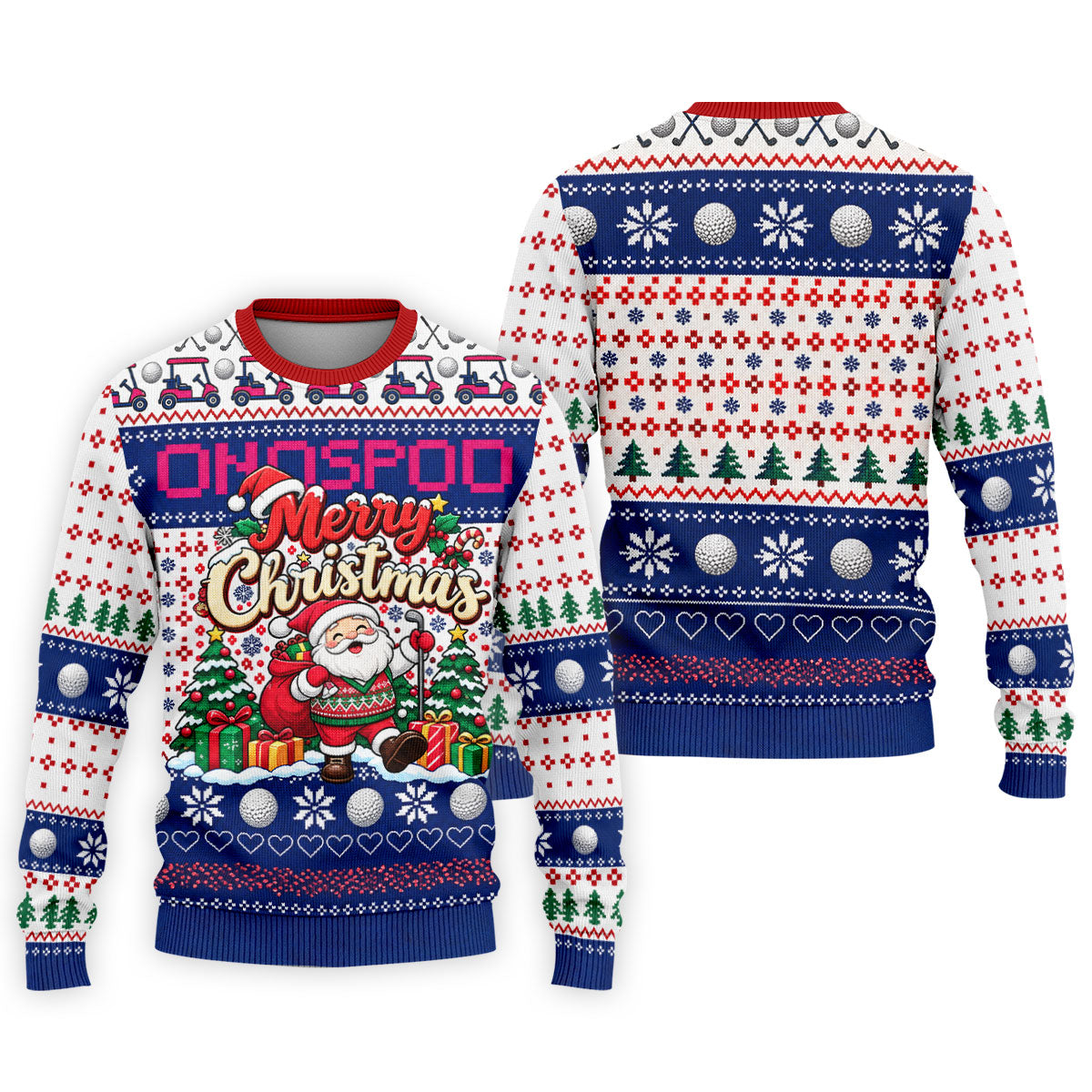 Santa Golf Balls Merry Christmas Golf Shirt, Mens Golf Polo, Golf Shirts For Men