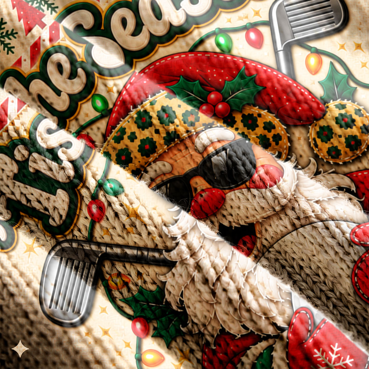 Ugly Christmas Sweater Tis The Season To Par-Tee, Ugly Sweater Party, Funny Xmas Gift
