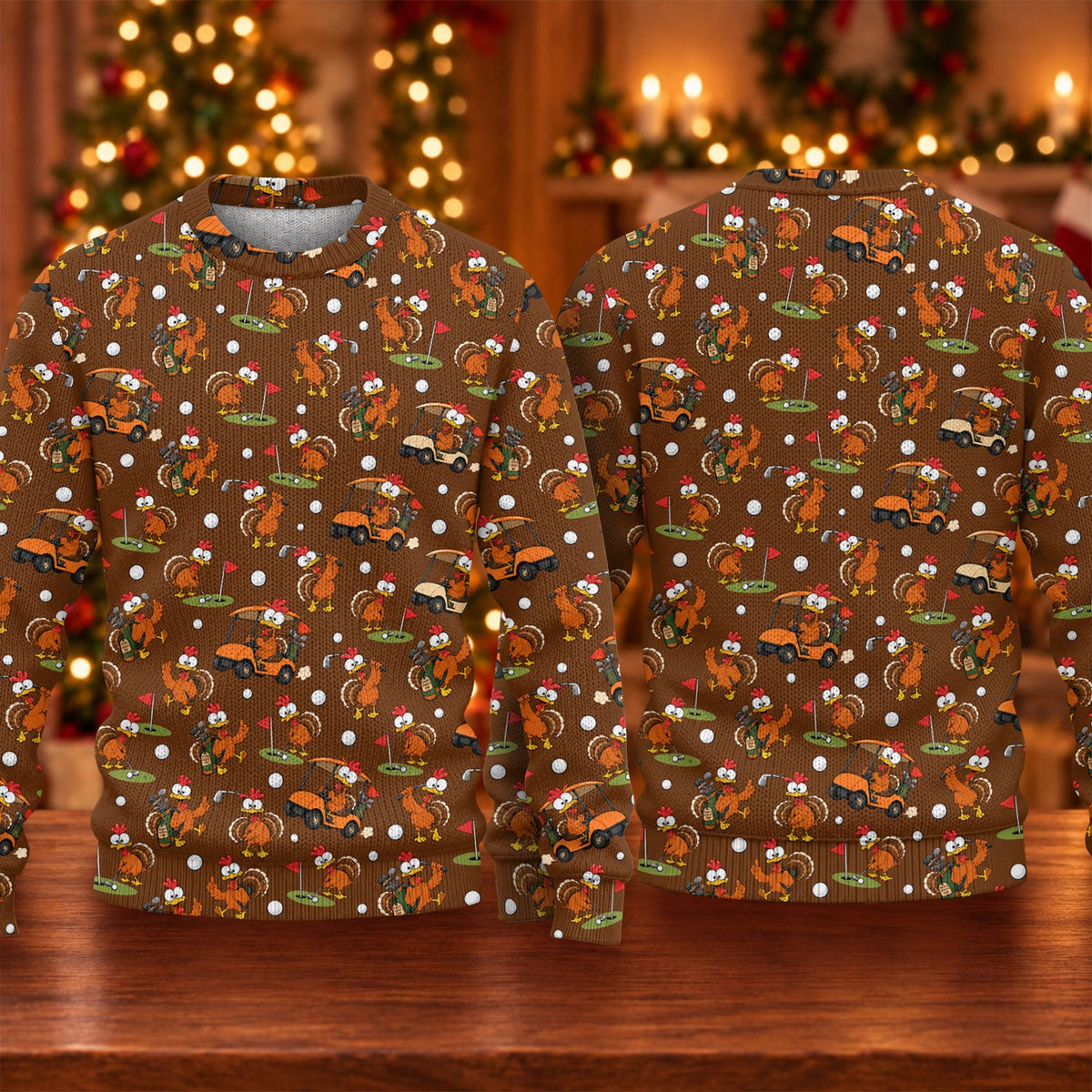 Ugly Christmas Sweater Thanksgiving Turkey Carts, Ugly Sweater Party, Funny Xmas Gift