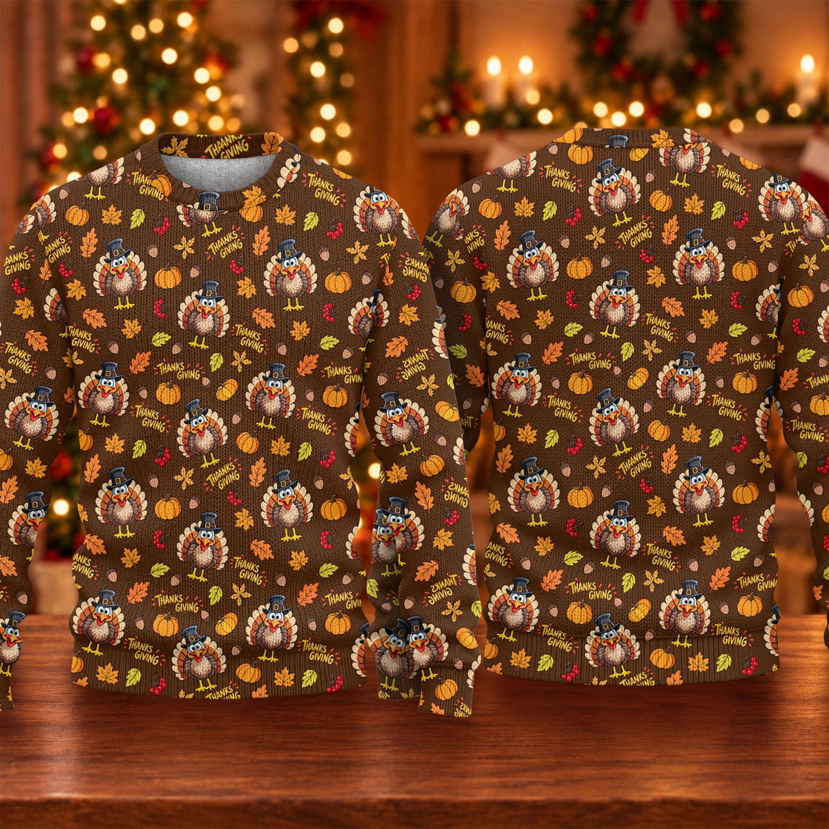 Ugly Christmas Sweater Thanksgiving Thanks Giving, Golf Lover Gifts, Funny Xmas Gift