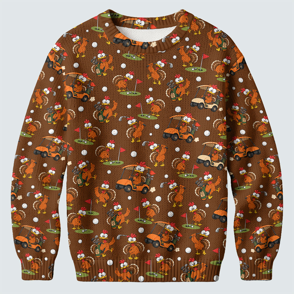 Ugly Christmas Sweater Thanksgiving Turkey Carts, Ugly Sweater Party, Funny Xmas Gift