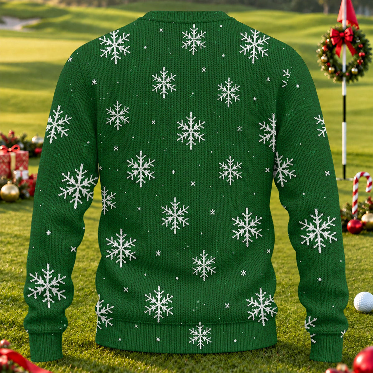 Ugly Christmas Sweater Santa Golf Ball Snowman, Ugly Sweater Party, Christmas Gifts