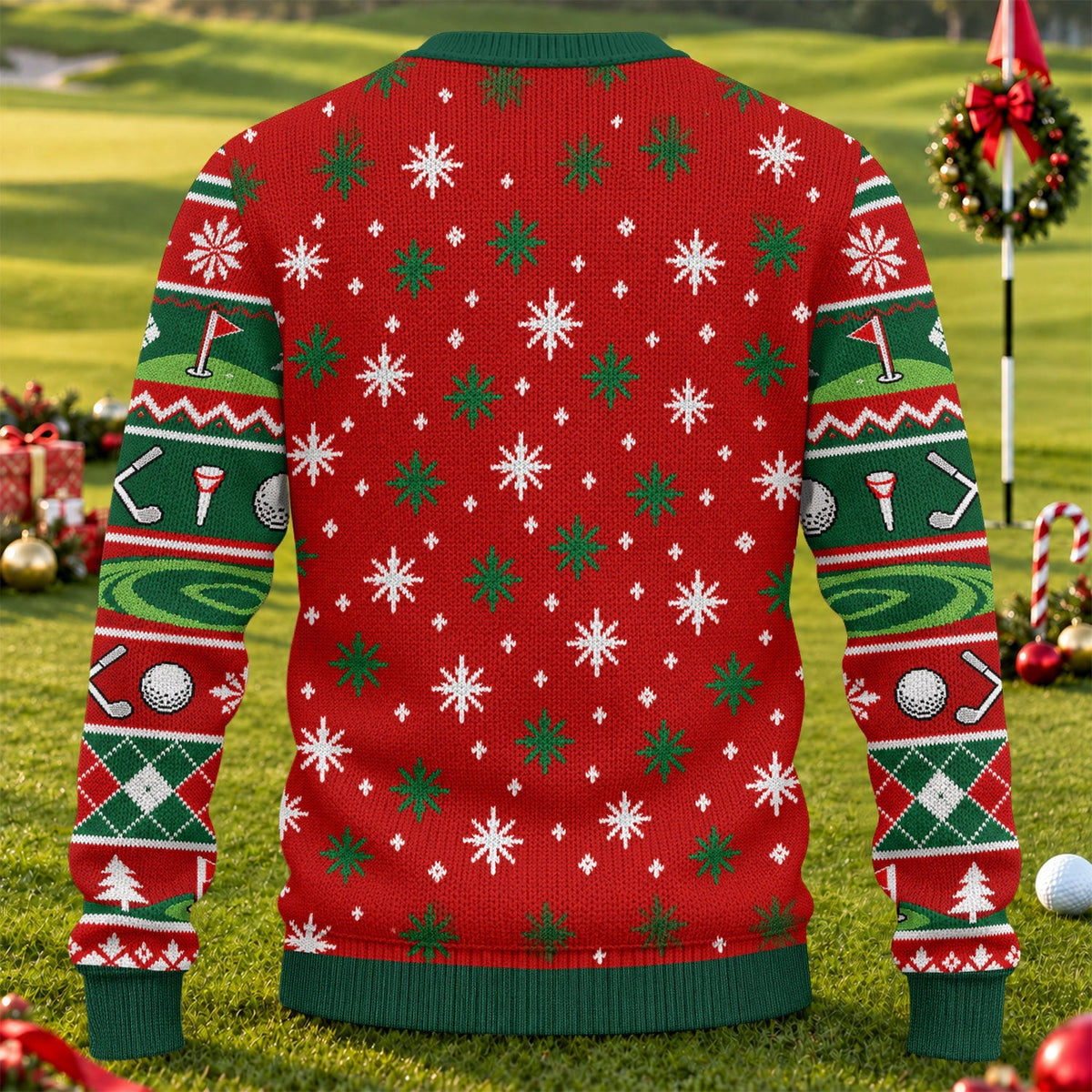Oh Christmas Tee Ugly Christmas Sweater, Christmas Golf Gift, Funny Christmas Outfit