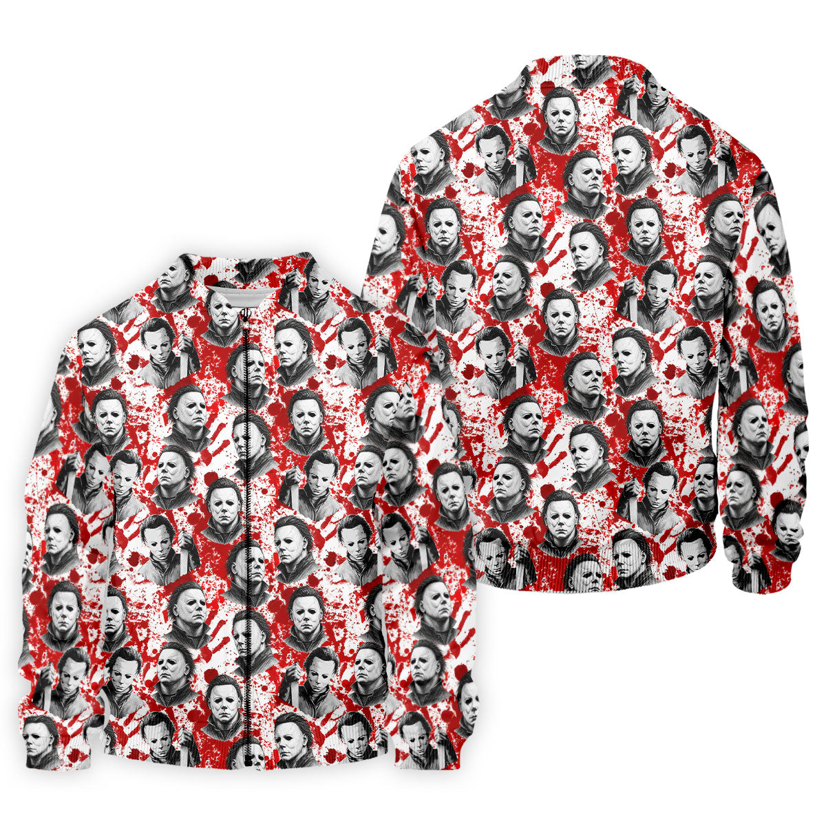 Halloween Masked Horror Character Polo Shirt, Mens Polo Shirts, Mens Golf Apparel