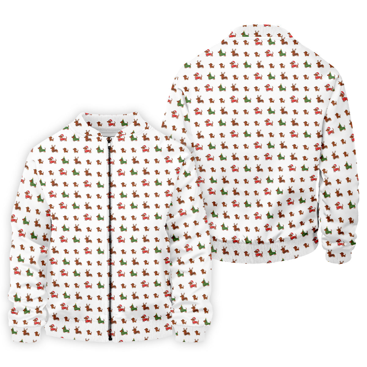 Christmas Dachshund Golf Tops For Men, Christmas Golf Shirt, Polo Shirts For Men, Golf Shirts For Men