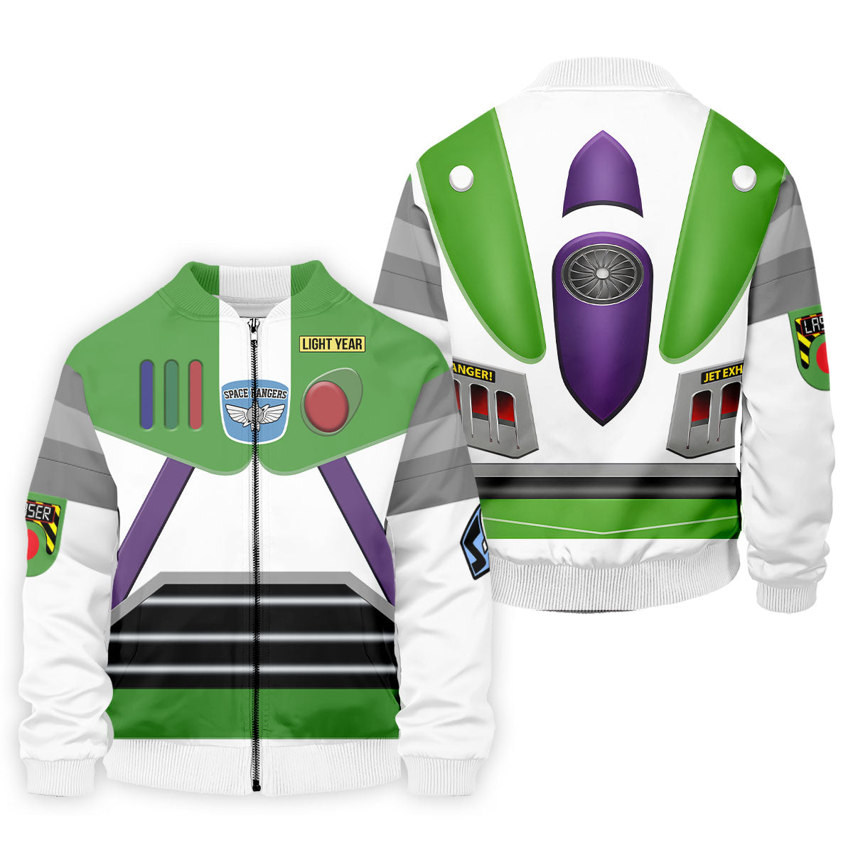 Sci Fi Space Ranger Costume Hawaiian Golf Shirt, Mens Golf Polo, Printed Golf Shirts