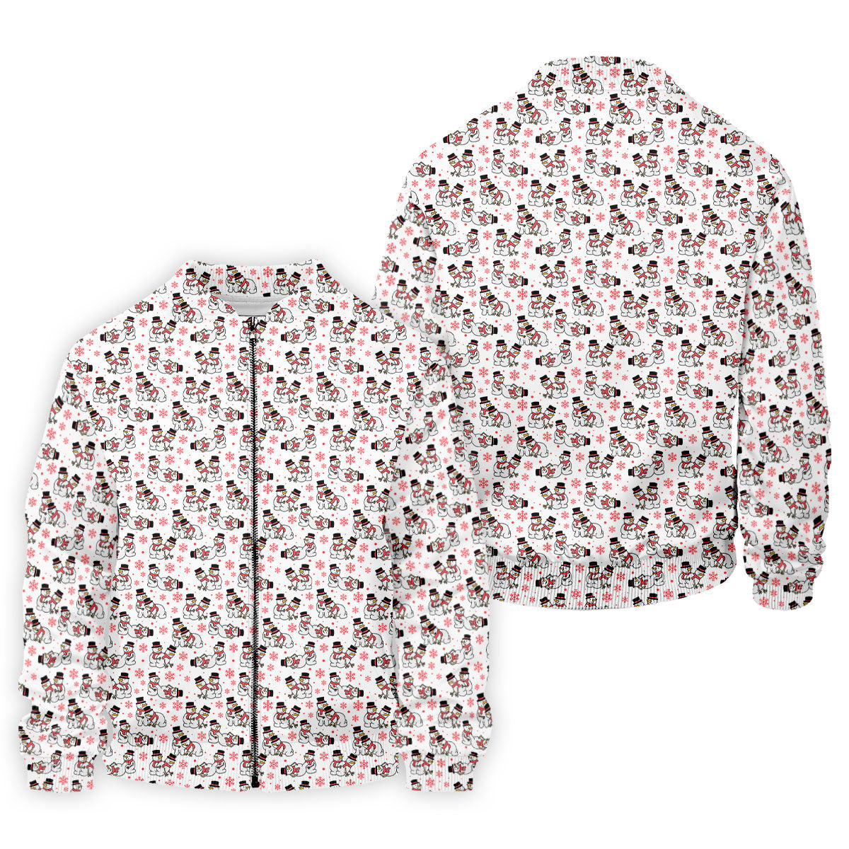 Naughty Snowman White Men's Golf Shirt, Christmas Golf Shirt, Fun Golf Shirts For Men, Xmas Golf Shirt