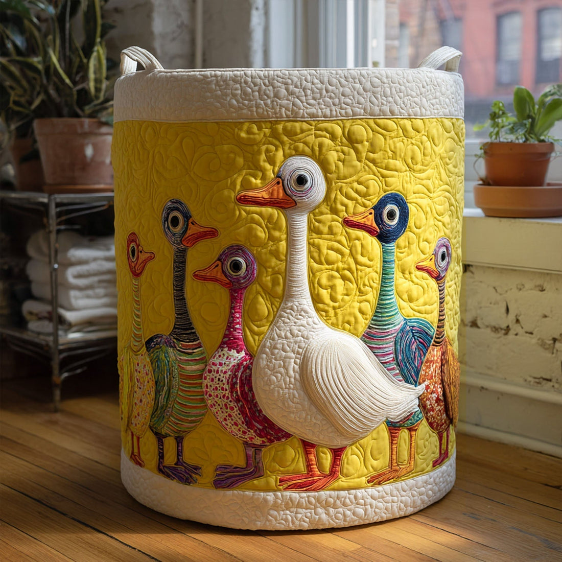 Breezy Beaks Laundry Basket Laundry Gifts, Housewarming Gift Ideas, Mother's Day Gifts