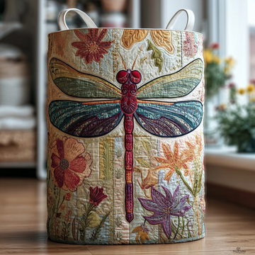 Bright Dragonfly Laundry Basket Laundry Gifts, Housewarming Gift Ideas, Mother's Day Gifts