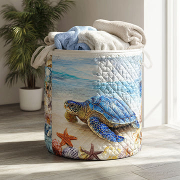 Coastal Drift Laundry Basket Laundry Gifts, Housewarming Gift Ideas, Mother's Day Gifts
