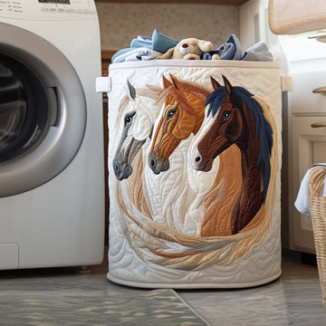 Country Horse Laundry Basket Laundry Gifts, Housewarming Gift Ideas, Mother's Day Gifts