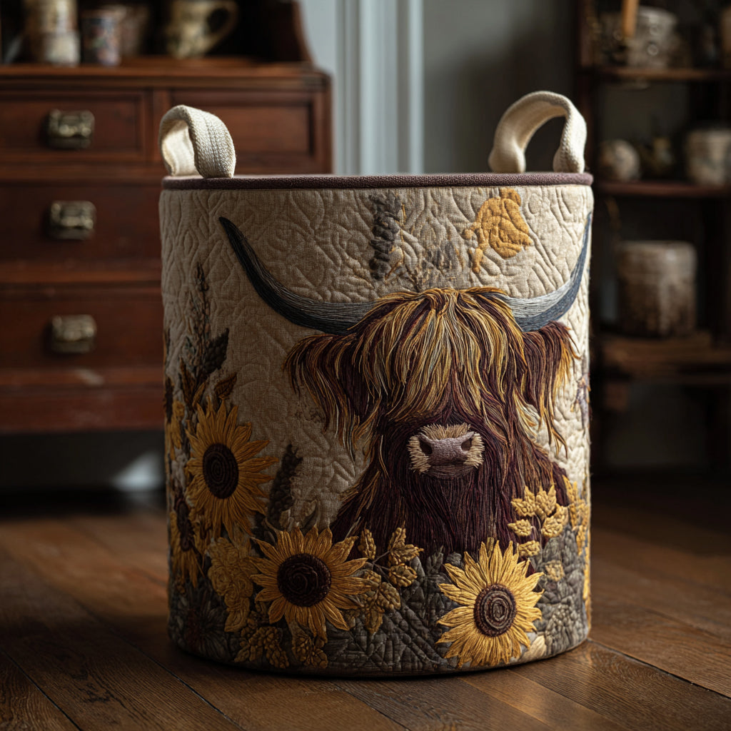 Cow Serenity Laundry Basket Laundry Gifts, Housewarming Gift Ideas, Mother's Day Gifts