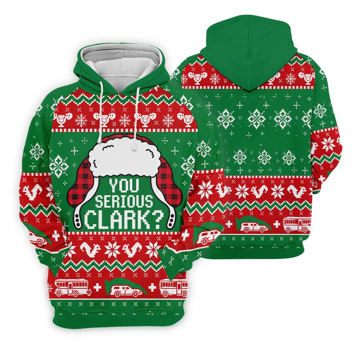 You Serious Clark Christmas Golf Shirt, Golf Shirts For Men, Funny Mens Golf Shirts