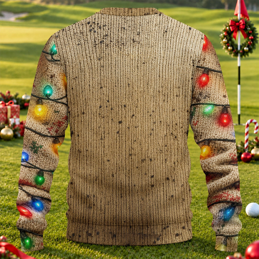 Grumpy Face Ugly Christmas Sweater, Christmas Party Outfit, Holiday Party Sweater