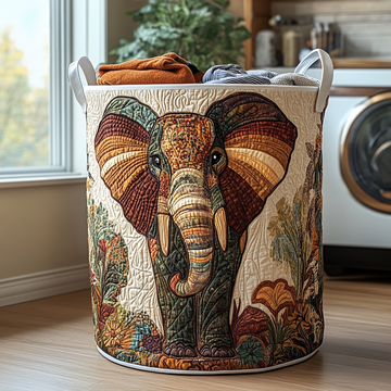 Golden Elephant Laundry Basket Laundry Gifts, Housewarming Gift Ideas, Mother's Day Gifts