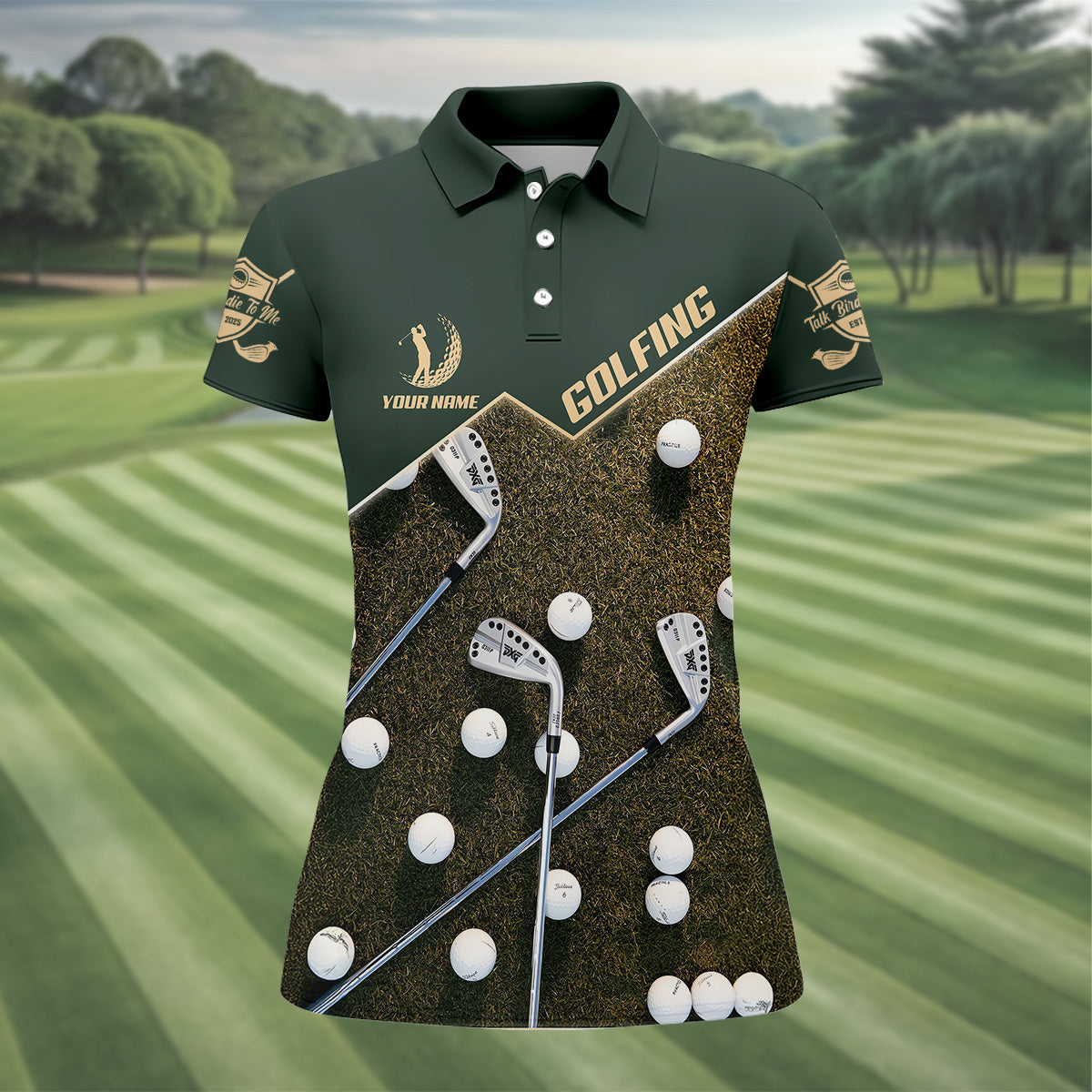 It Takes A Lot Of Balls To Golf Like I Do Women's Golf Tops, Fun Womens Golf Shirts, Ladies Golf Shirts
