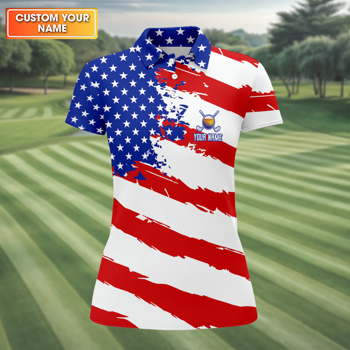 My Drinking Team Has A Golfing Problem Patriotic Golf Shirts, Funny Golf Shirts Women, Ladies Golf Polos