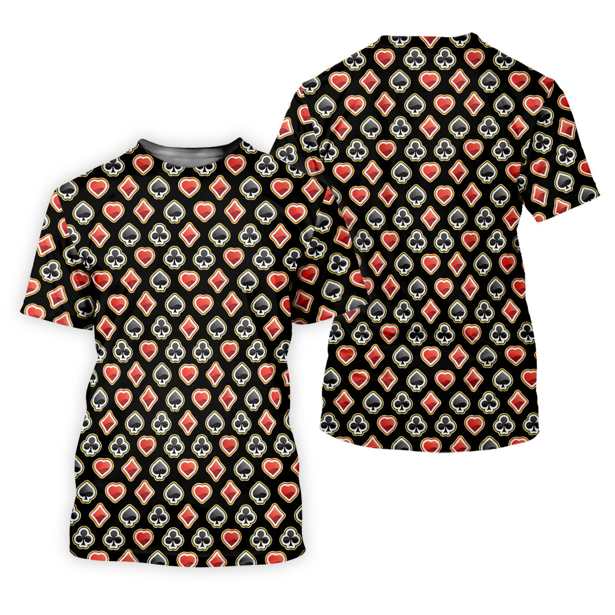 Playing Card Poker Golf Shirt, Women Golf Top, Ladies Sleeveless Tops, Women's Golf Shirts