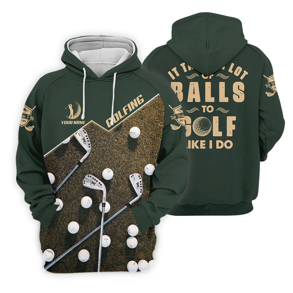It Takes A Lot Of Balls To Golf Like I Do Women's Golf Tops, Fun Womens Golf Shirts, Ladies Golf Shirts