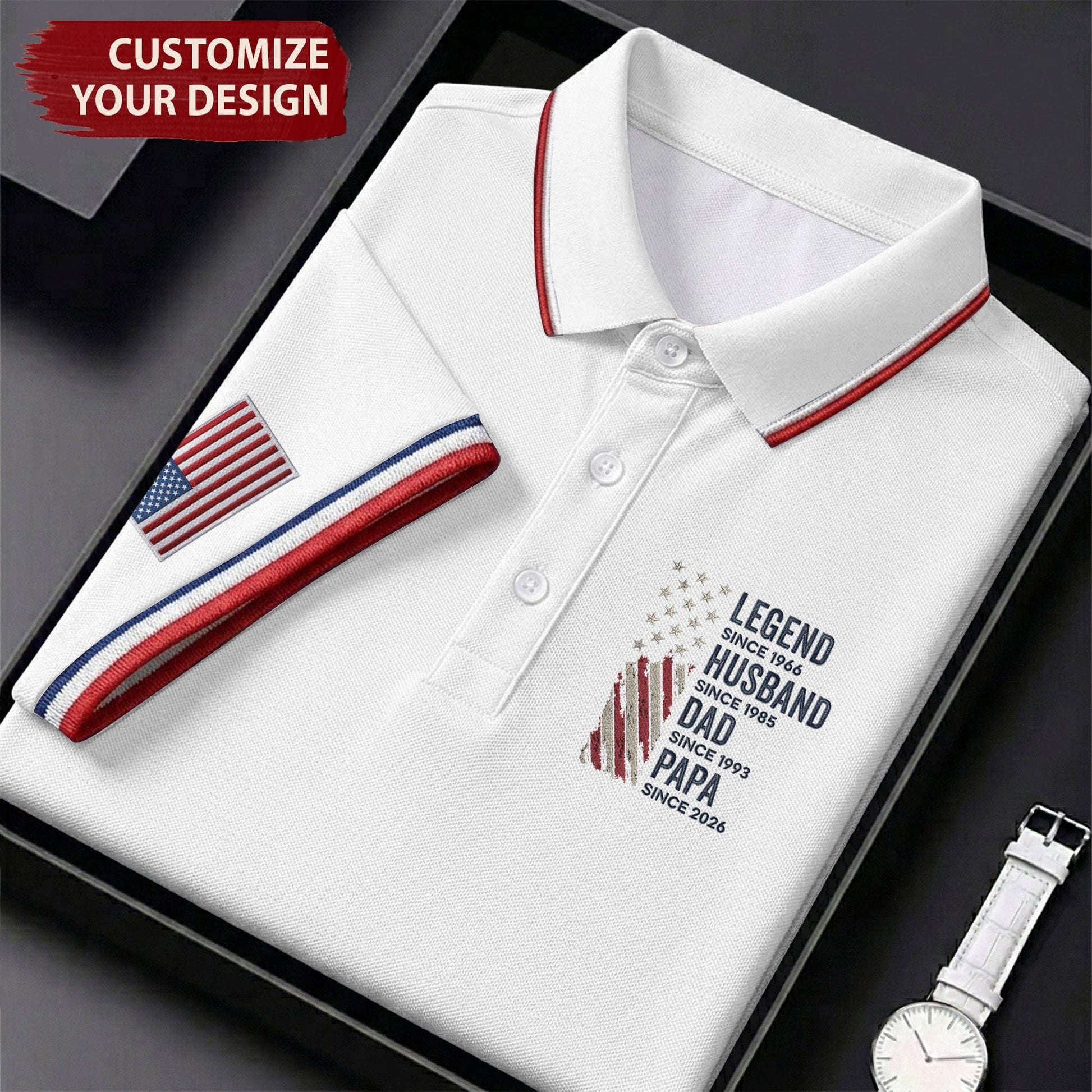 Legend Husband Dad Papa Father's Day Golf Shirt, Golf Gift For Dad, Gift Ideas For Grandpa
