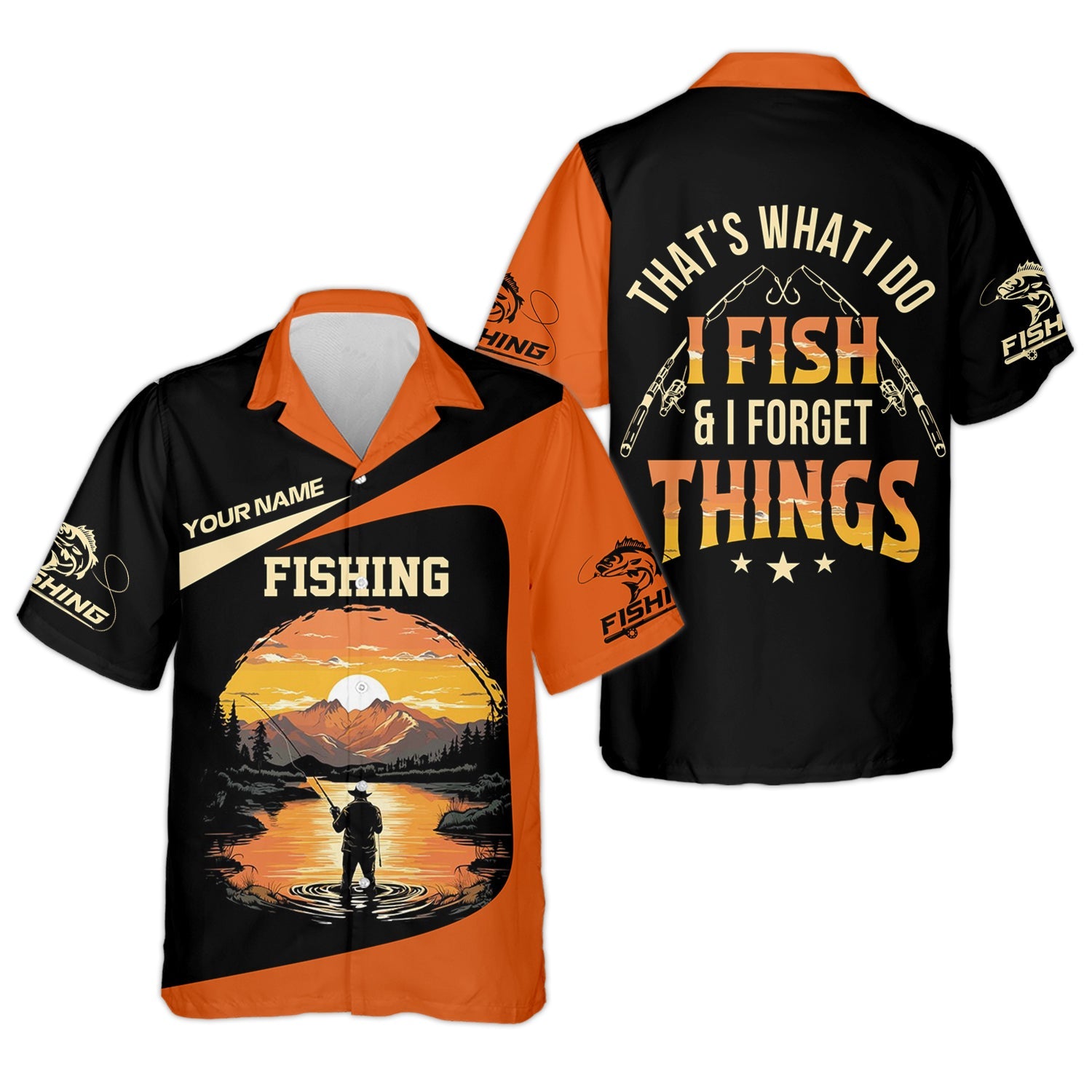 That's What I Do Fishing UPF Shirts, Long Sleeve Fishing Shirts, Gift For Fisherman