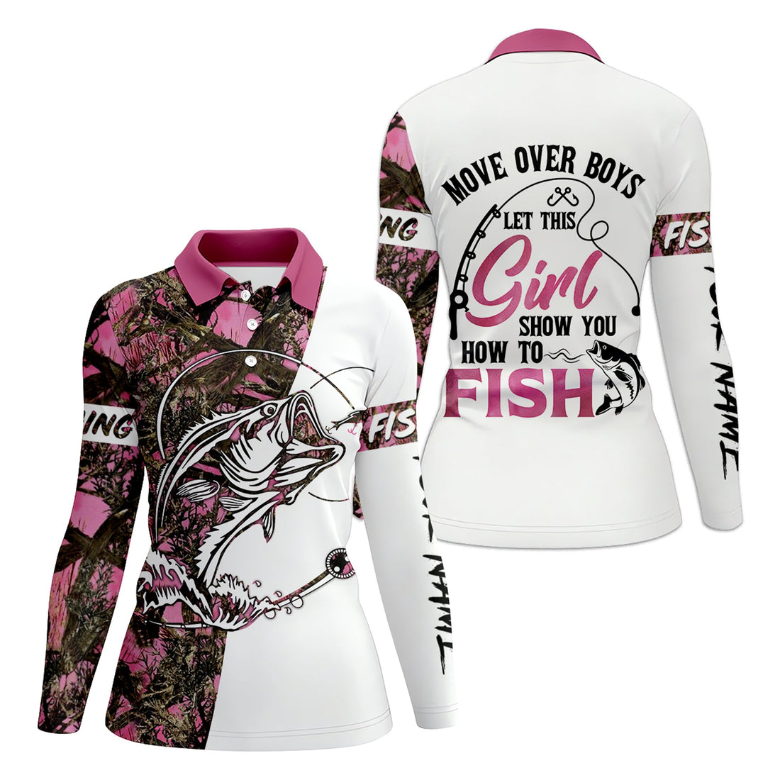 How To Fish, Pink Fishing Shirt, Fishing UPF Shirts,  Funny Fishing Shirts, UV Shirts For Women, Long Sleeve Sun Shirt