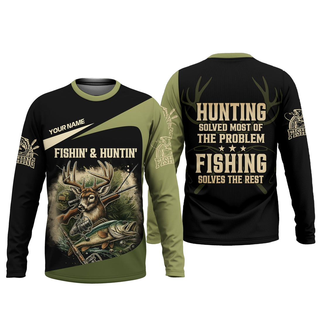 Fishing And Hunting, SPF Long Sleeve Shirts, SPF Shirts For Men, Fishing UPF Shirts, UV Shirts For Men