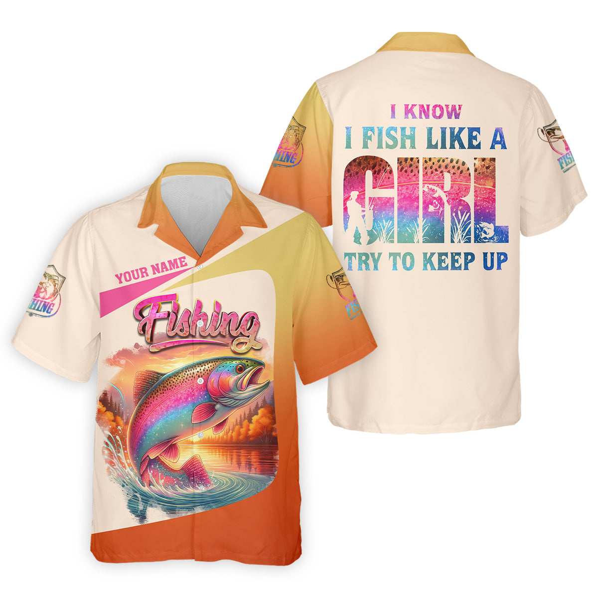 I Know I Fish Like A Girl SPF Shirt, Female Fishing Shirts, Funny Fishing Shirt