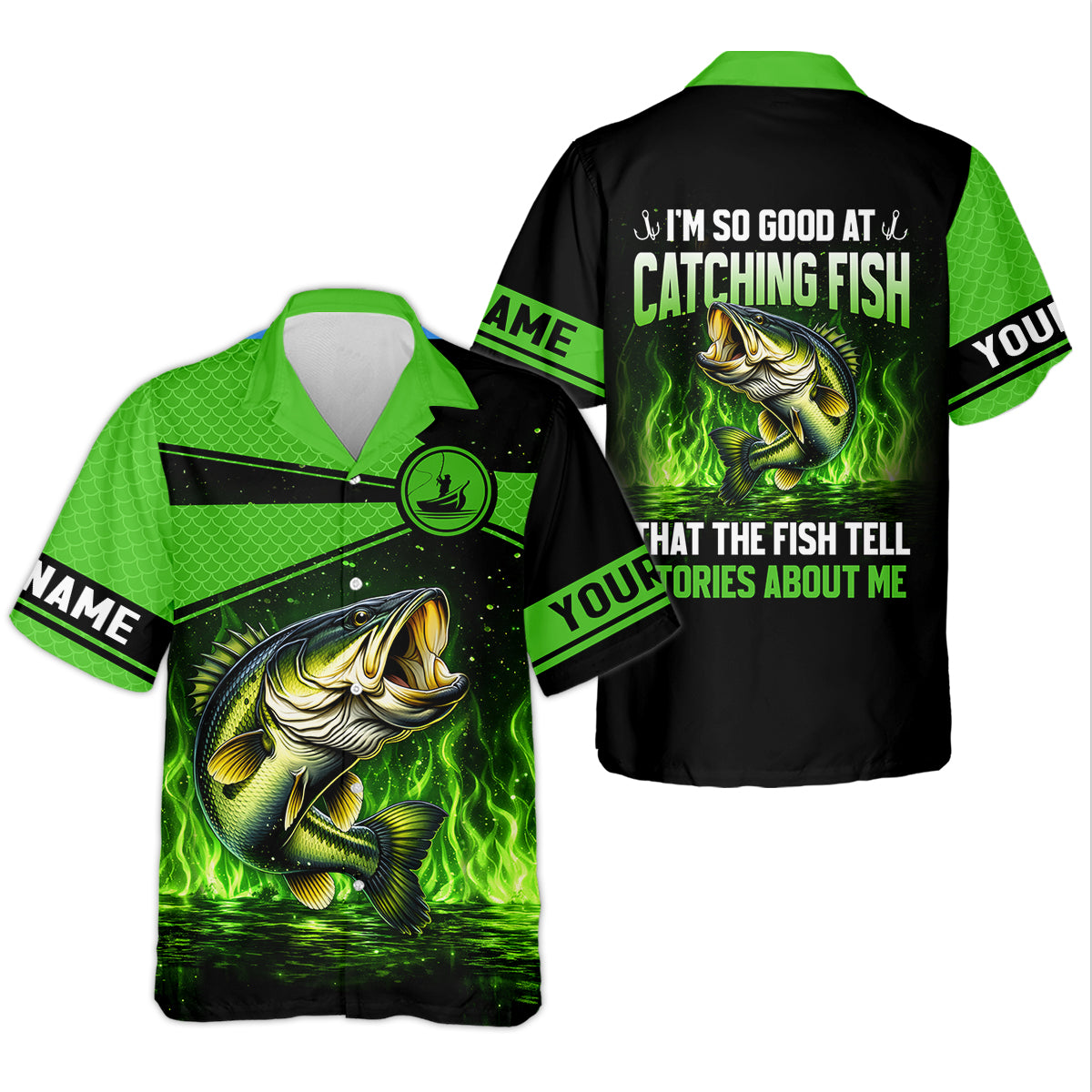 I’m So Good At Catching Fish That The Fish Tell Stories About Me Fishing UPF Shirt, Funny Fishing Shirt, Fishing Shirt For Men