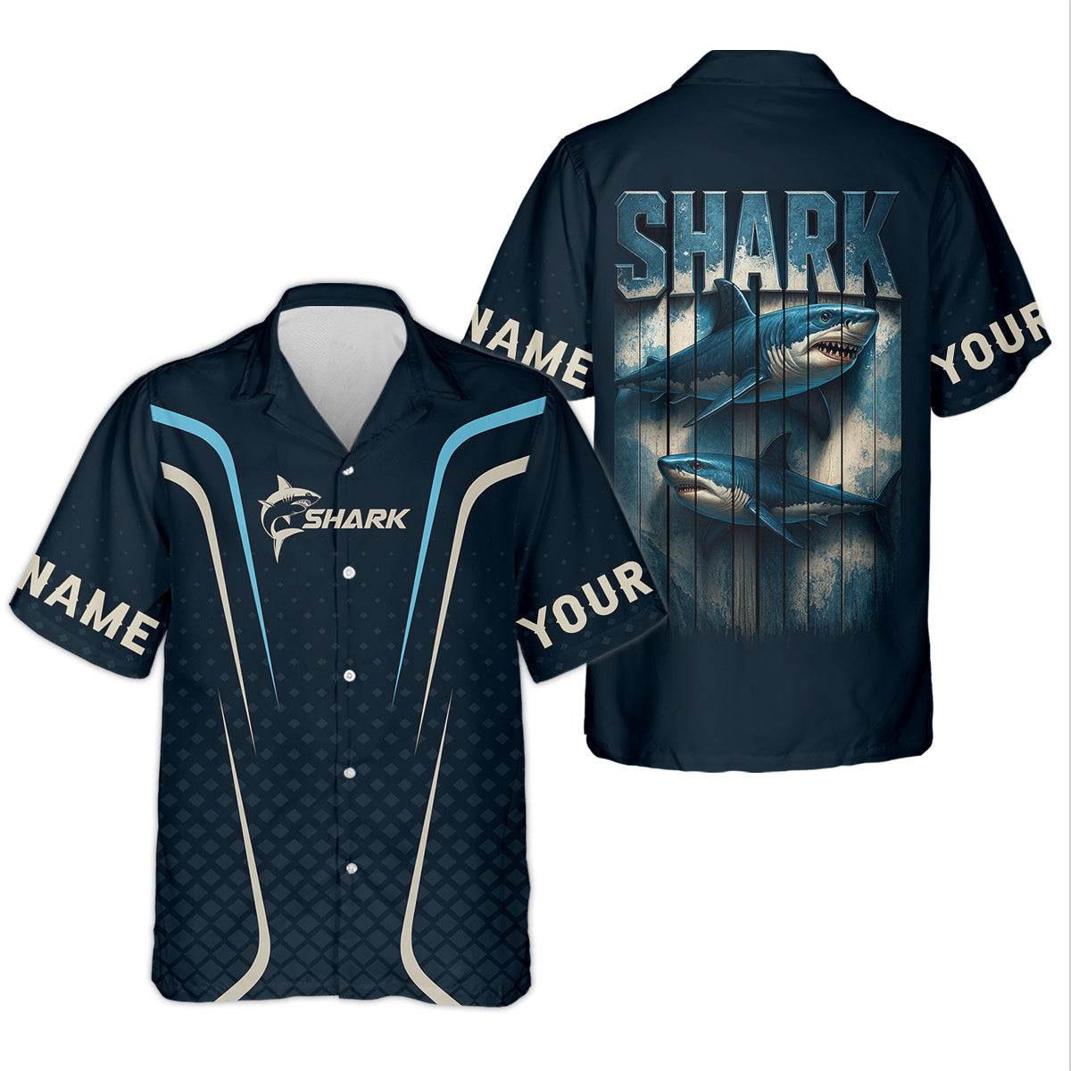 Shark Performance Fishing Shirts, Custom Fishing Shirts, SPF Long Sleeve Shirts Womens