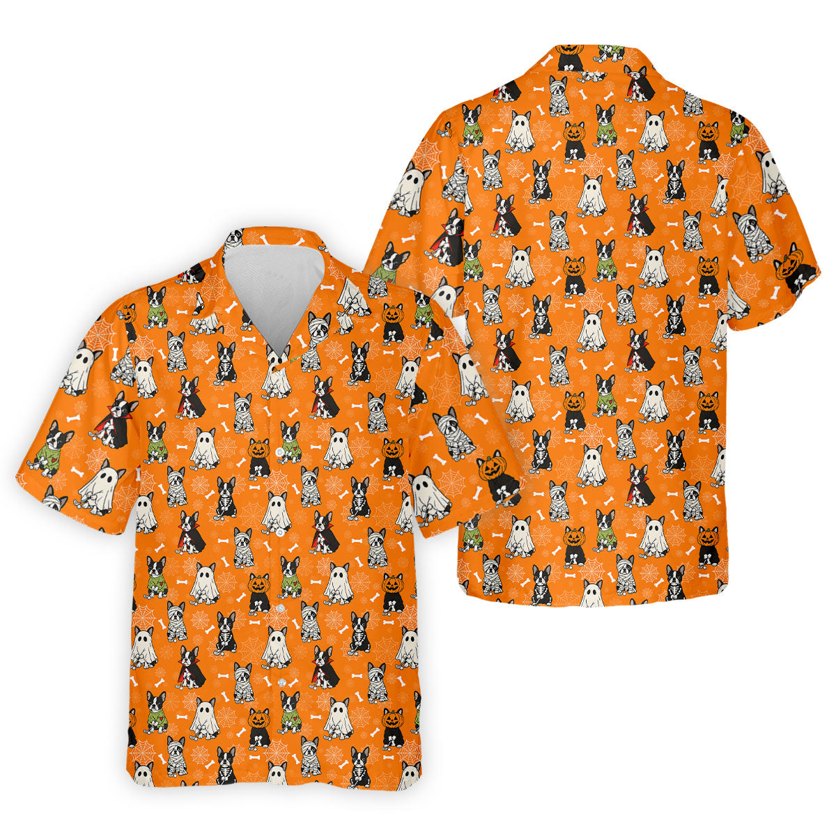 Halloween Dog Costume Pattern Golf Polo Shirt, Mens Golf Shirts, Polo Shirts For Men