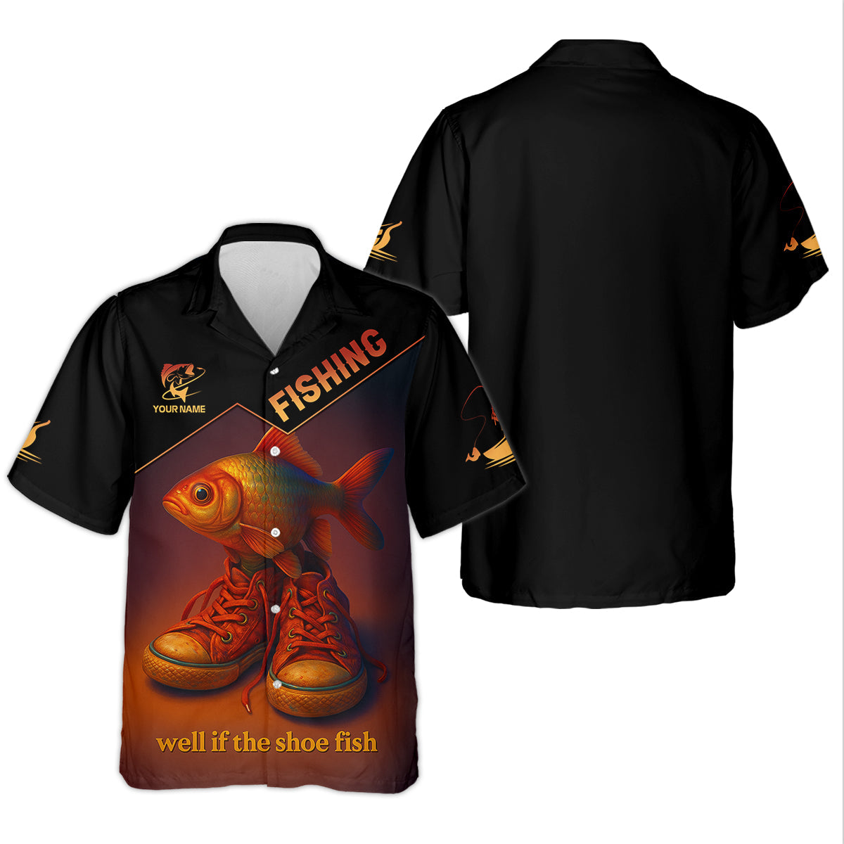 Well If The Shoe Fish Fishing UPF Shirts, Personalized Fishing Shirt For Women, Female Fishing Shirts