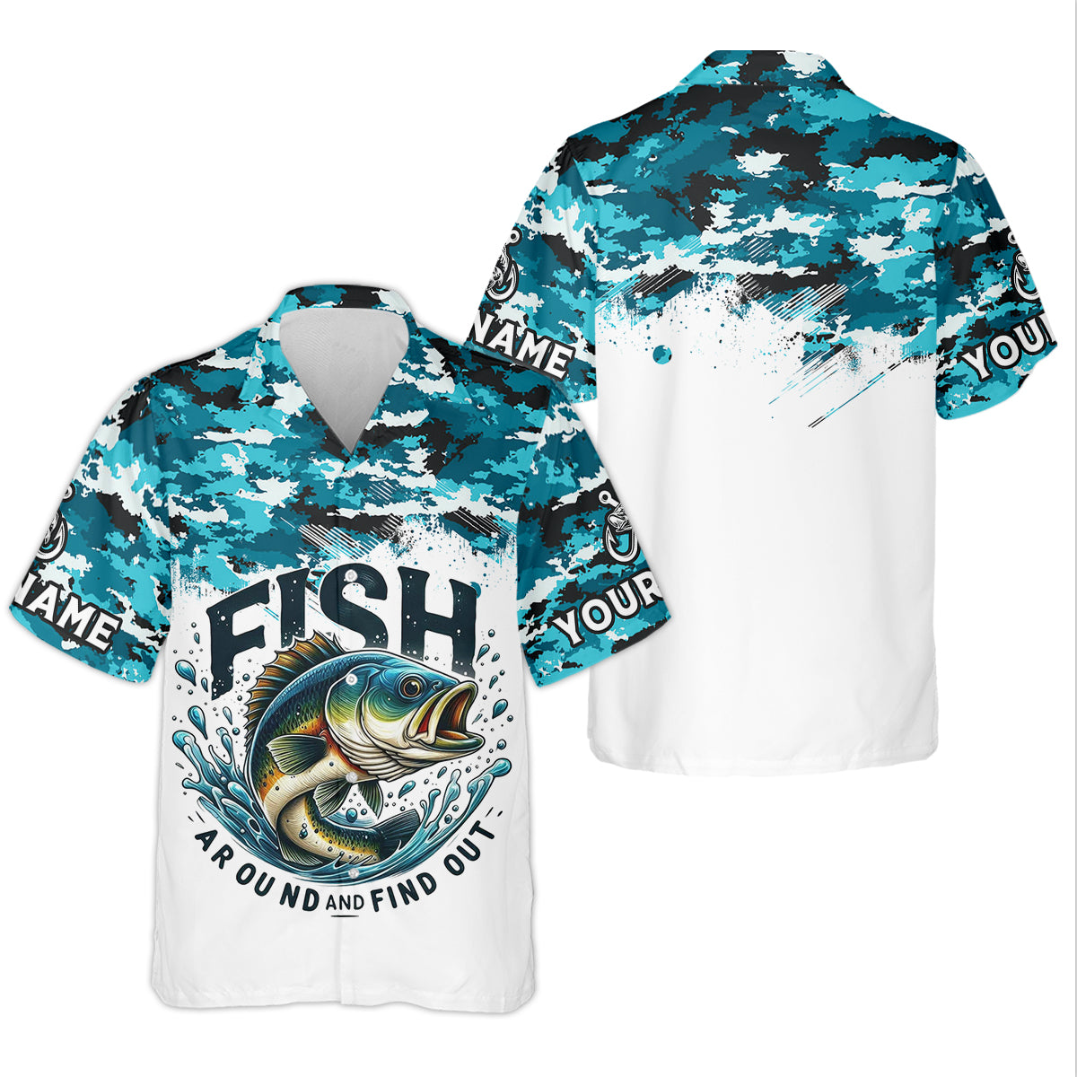 Fish Around And Find Out Bass Fishing Shirt, Long Sleeve Sun Shirt, Women SPF Shirt, Funny Fishing Shirt