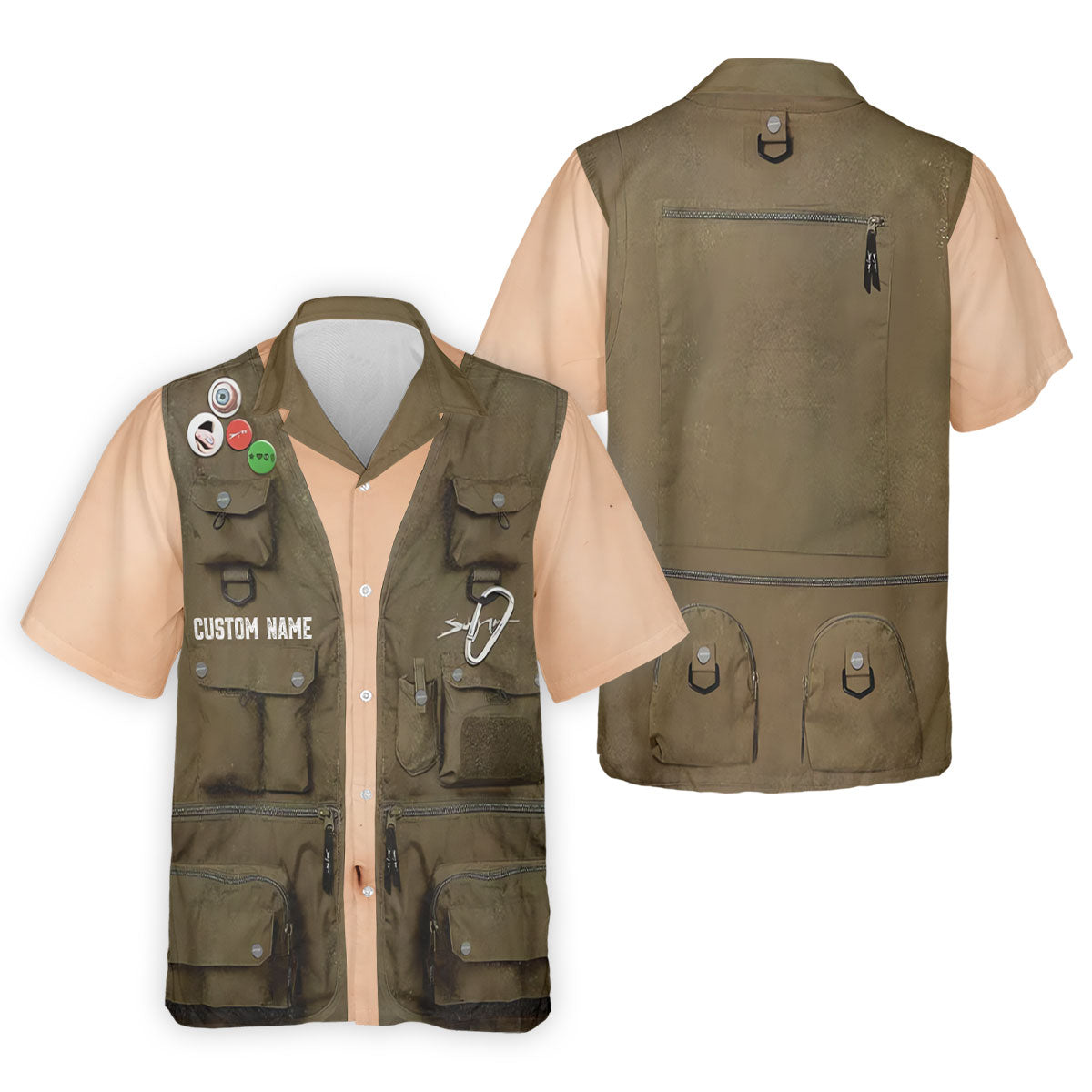 Fishing Vest Shirt, Personalized Fishing Shirt, Fishing UPF Shirts, Custom Fishing Shirt, Fishing Gift for Men