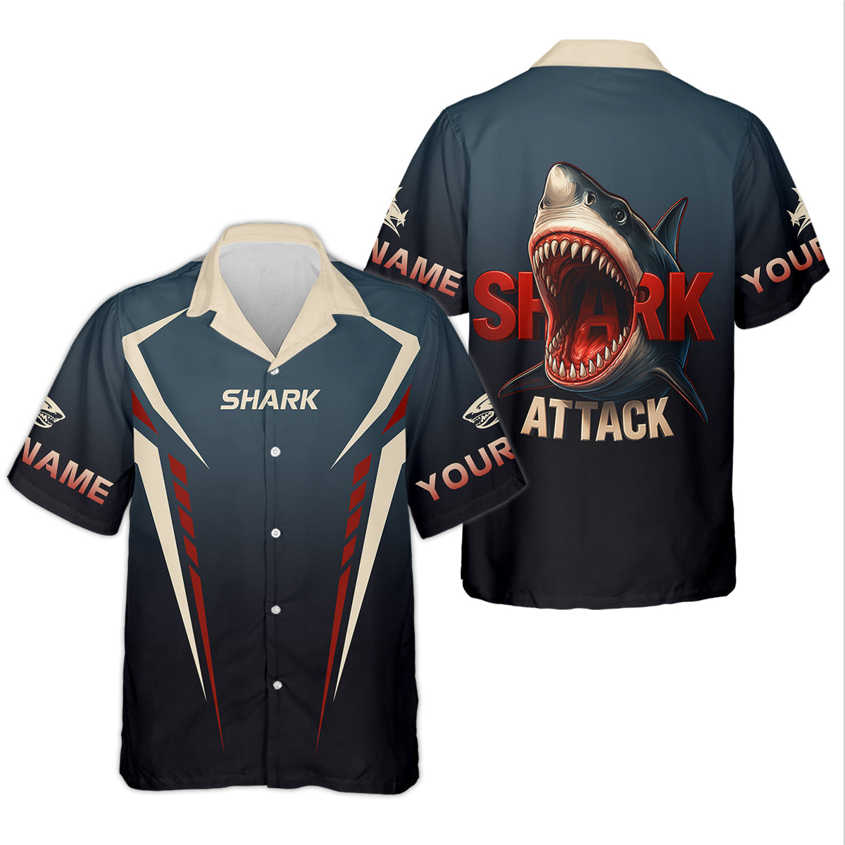 Shark Attack Fishing UPF Shirts, Fishing Jersey, Fishing Tournament Shirt, Fishing Shirt For Women